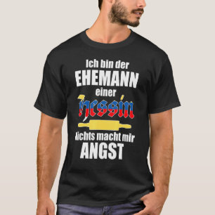 Mens  Hessen Saying Husband Einer Hessin Hesse T-Shirt