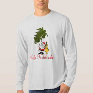 Mens Holiday Shirt-Mele Kalikimaka/Merry Christmas T-Shirt