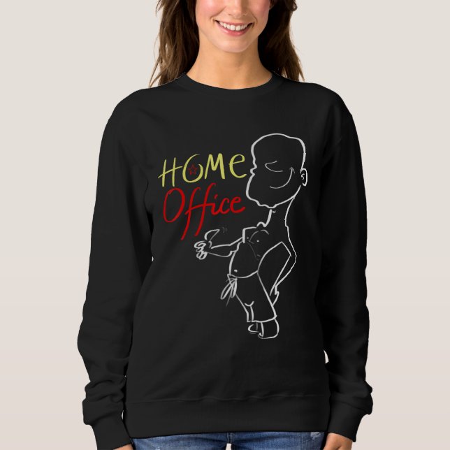 Mens Home Office Men Sweatshirt (Front)