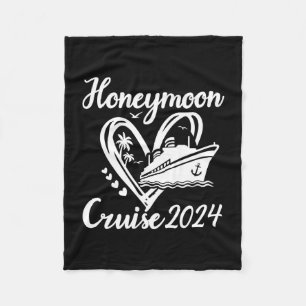 Mens honeymoon cruise for couples 2024 cruising fleece blanket