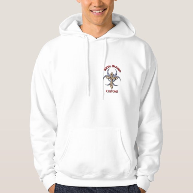 men's hoodie (Front)