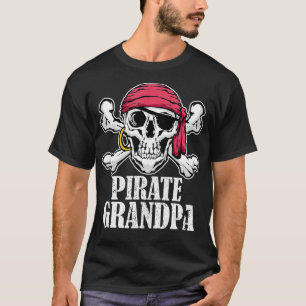 Mens Hosting Pirate Birthday Jolly Roger Party Pir T-Shirt