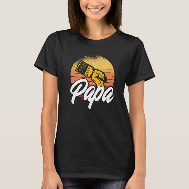 Mens House Painter Decorator Papa   T-Shirt (Front)