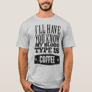 Men's Humourous Coffee T-Shirt
