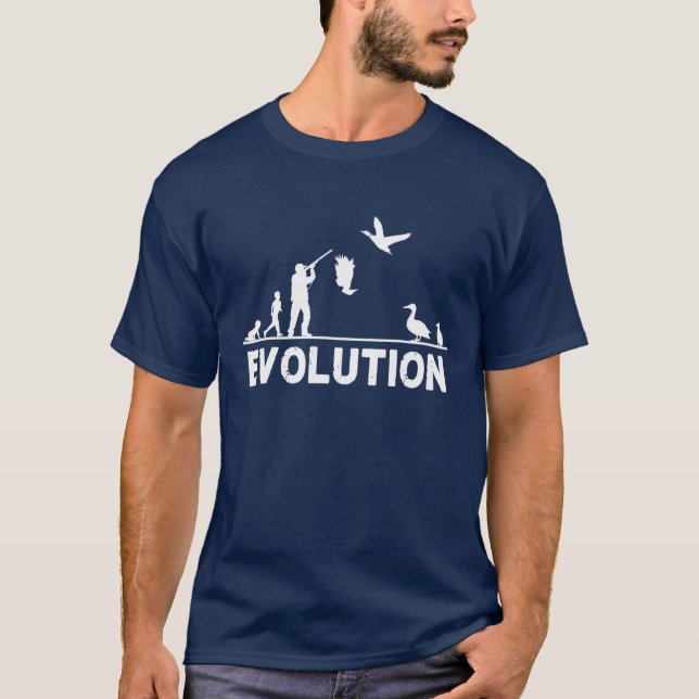 Mens Hunting Evolution | Bird Hunting Hunter Saiso T-Shirt (Front)