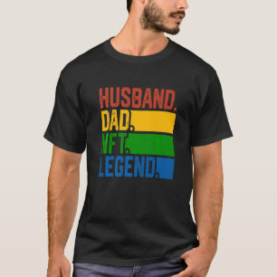Mens Husband Dad Nft Legend Crypto Father Quote   T-Shirt