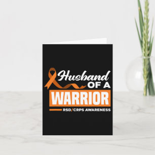 Mens Husband Of A Warrior Support Supporter Rsd Cr Card