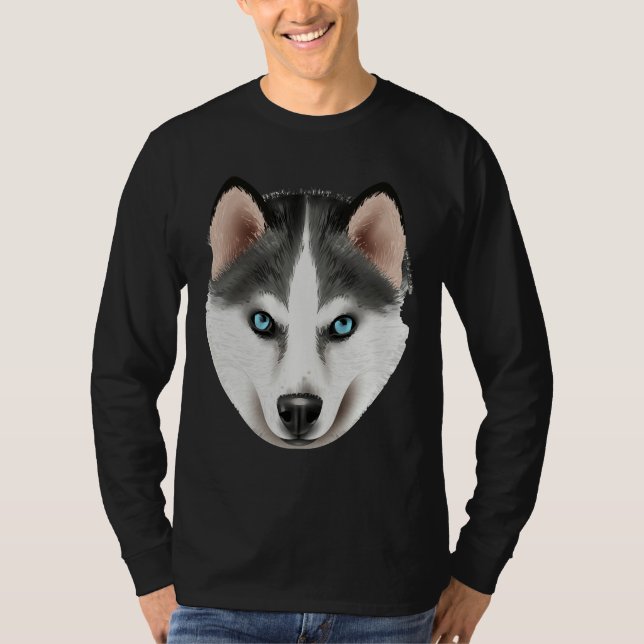 Mens Husky Face T-Shirt (Front)