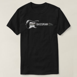 Mens I Am A Bassist Bassman Motive For A Bassist T-Shirt