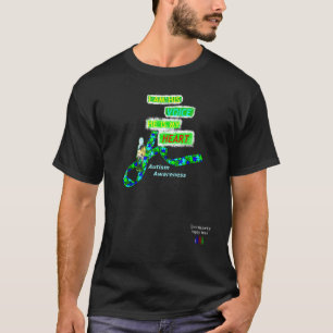 Mens I Am Your Voice You Are My Heart Autism Spect T-Shirt