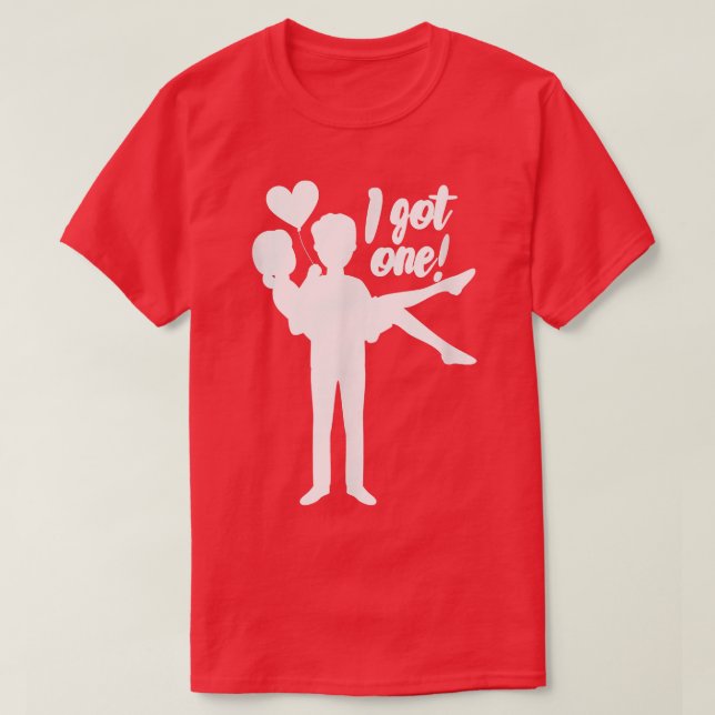 Mens I Got One Groom Bride Wedding Bachelor Party  T-Shirt (Design Front)