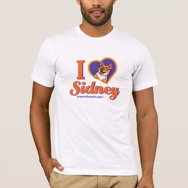 Men's I "Heart" Sidney T-shirt (Front)