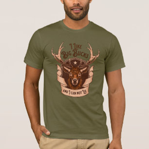Men's I Like Big Bucks And I Can Not Lie Tee