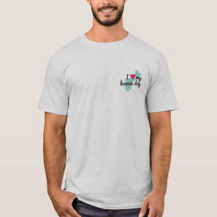 Men's I Love My Boonie Dog Shirt (Blue)