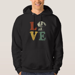 Mens I Love My Jack Russell Terrier For Dog Retr Hoodie