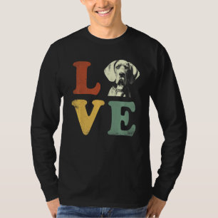 Mens I Love My Jack Russell Terrier For Dog Retr T-Shirt
