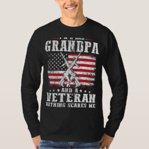 Mens I M A Dad Grandpa  Veteran Father S Day T-Shirt