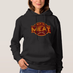 Mens I Rub My Own Meat Funny BBQ Grilling Tee Gift