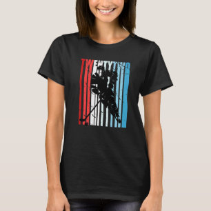 Mens Ice Hockey 22nd Birthday Player Motivational  T-Shirt