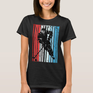 Mens Ice Hockey 27th Birthday Player Motivational  T-Shirt