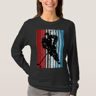 Mens Ice Hockey 37th Birthday Player Motivational  T-Shirt