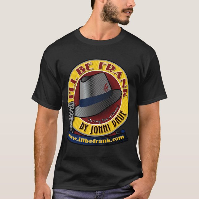 Mens I'll Be Frank Black T-Shirt (Front)