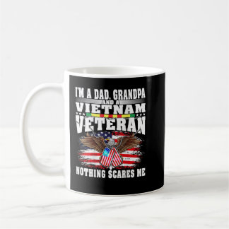 Mens I'm A Dad Grandpa And Vietnam Veteran - Nothi Coffee Mug