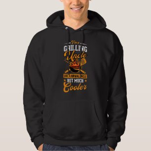Mens Im a Grilling Uncle Like a Normal Uncle But M Hoodie