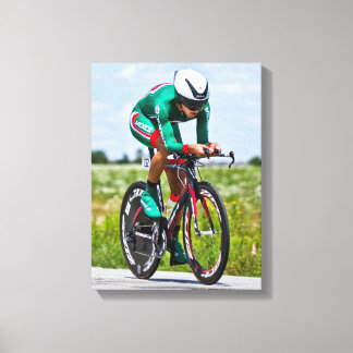 Mens Individual Time Trial No 5 Canvas Print