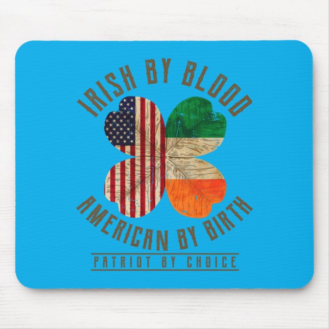 Mens Irish Mouse Pad (Front)
