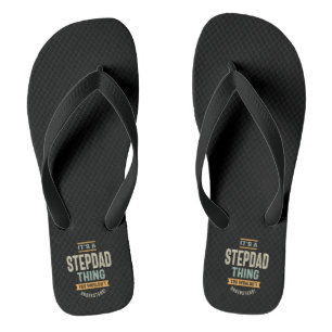 Mens It's a StepDad Thing - Father Grandpa Gift Jandals