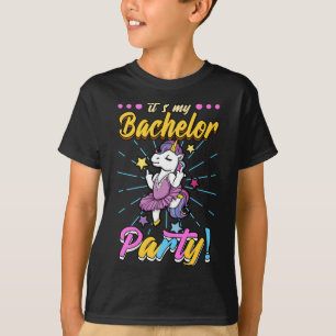 Mens Its My Bachelor Party Groom Performance T-Shirt