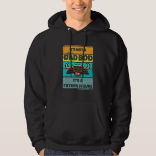 Mens Its Not A Dad Bod Its A Father Figure Buffalo Hoodie
