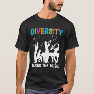 Mens Jazz Music Saxophone Trumpet Piano Jazz Dad M T-Shirt