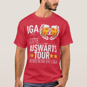 Mens Jga Stag Night Team Groom Last Away Tour 1613 T-Shirt