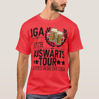 Mens JGA Stag Night Team Groom Last Away Tour  T-Shirt