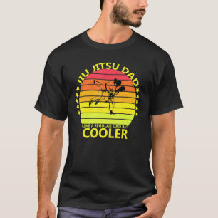 Mens Jiu Jitsu Dad Like A Regular Dad But Cooler T-Shirt