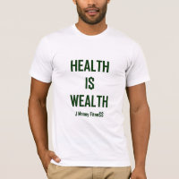 Men's JMF Health Is Wealth AA T-Shirt