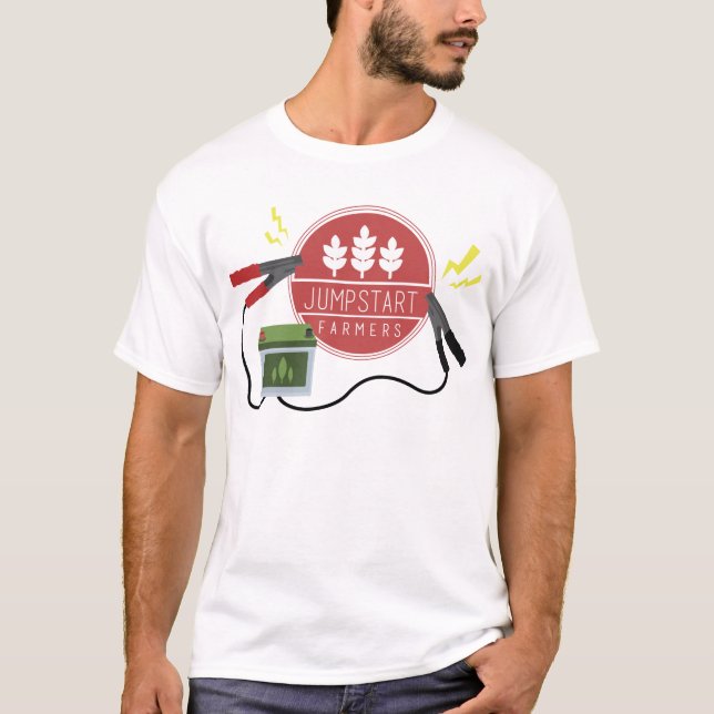 Men's Jumpstart Farmer's T-Shirt (Front)