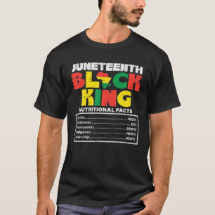 Mens Junenth Black King Melanin June 19Th 1865 Afr T-Shirt