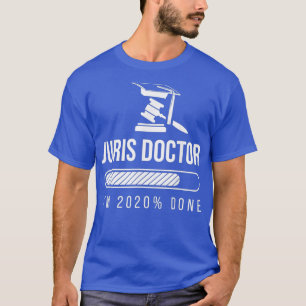 Mens Juris Doctor of Jurisprudence 2020 Law T-Shirt