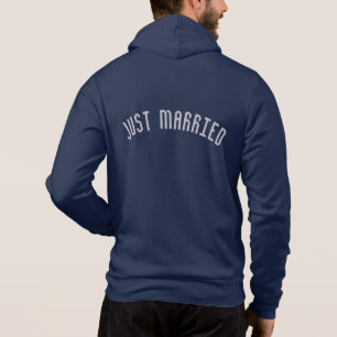 Men's Just Married Hoodie