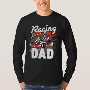Mens Kart Dad Daddy Pit Crew Racing Go Kart Speedw T-Shirt