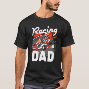 Mens Kart Dad Daddy Pit Crew Racing Go Kart Speedw T-Shirt
