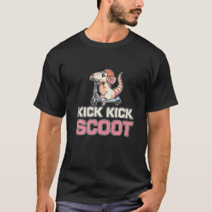 Mens Kick Kick Scoot Scooter Tricks Stunts Riding T-Shirt