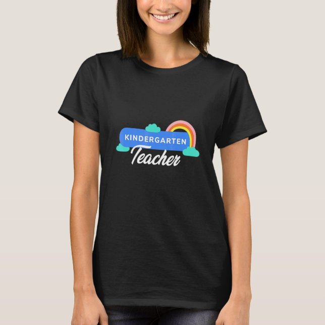 Mens Kindergarten Teacher Virtual Learning School  T-Shirt (Front)