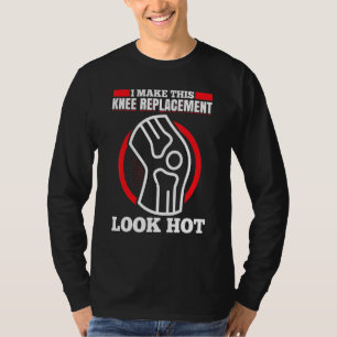 Mens Knee Replacement Surgery Knee Replacement War T-Shirt