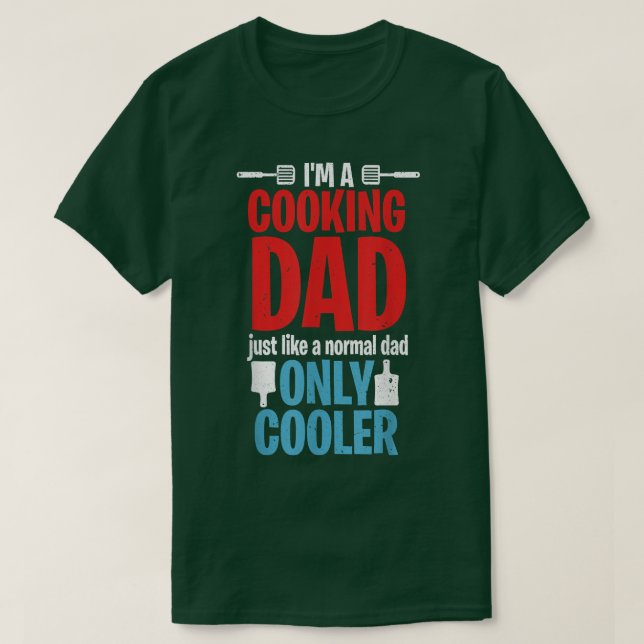 Mens Koch Papa Grandpa Father's Day Cooking Grilli T-Shirt (Design Front)