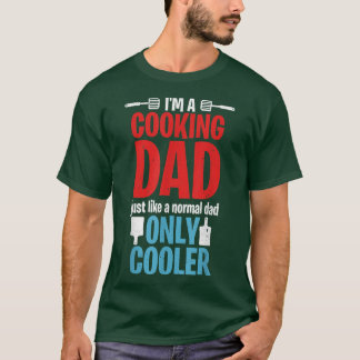Mens Koch Papa Grandpa Father's Day Cooking Grilli T-Shirt