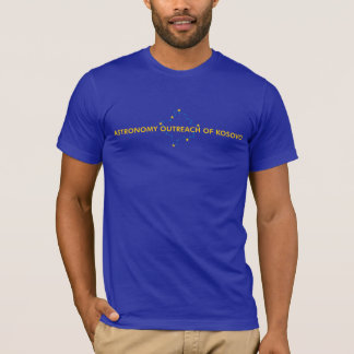Men's Kosovo Astronomy T-Shirt (Blue)